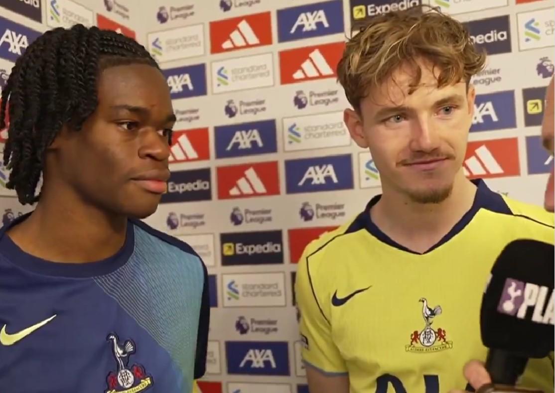 热刺两名小将奥卢塞西&amp;amp;罗斯韦尔：完成英超首秀是梦想成真